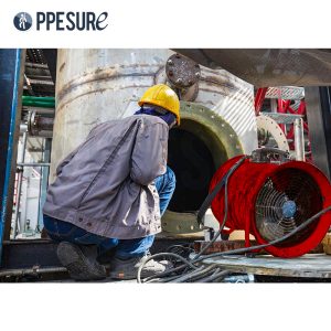 21.2 พัดลมระบายและเติมอากาศ 12 นิ้ว พร้อมท่ออากาศ แบรนด์ POLO