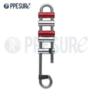 30.1 อุปกรณ์ลดแรงเสียดทาน พร้อมแถบเบรค สำหรับโรยตัวทำงาน RACK แบรนด์ PETZL