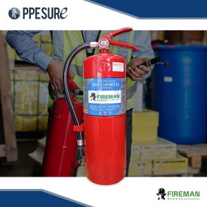 53. ถังดับเพลิงชนิดผงเคมีแห้ง FIREMAN ขนาด 15 ปอนด์ รุ่น DRY CHEMICAL