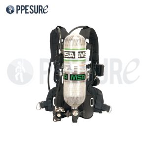 55.3 ชุดเครื่องช่วยหายใจ SCBA MSA ขนาด 6.8 ลิตร พร้อมหน้ากากและสายสะพาย