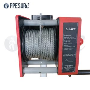 59.3 รอกมือหมุนมาตรฐาน 20 เมตร รุ่น AS801DP แบรนด์ A-SAFE