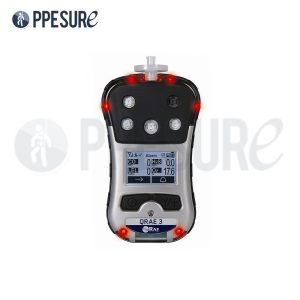 63.2 เครื่องตรวจวัดแก๊สแบบพกพา RAE Systems QRAE 3 ยี่ห้อ Honeywell สำหรับ 4 แก๊ส