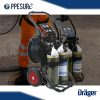 64. ชุดจ่ายอากาศเคลื่อนที่พร้อมท่อส่งอากาศ (Air Line) ขนาดถัง 6.8 ลิตร ยี่ห้อ Dräger