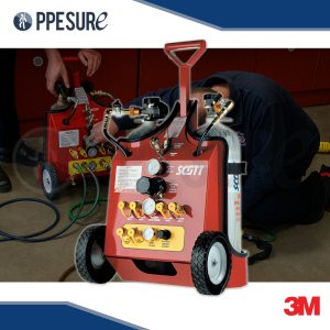 66. ชุดจ่ายอากาศเคลื่อนที่ 6.8 ลิตร 3M Scott Mobile Air Cart สำหรับงานกู้ภัย : พื้นที่อับอากาศ