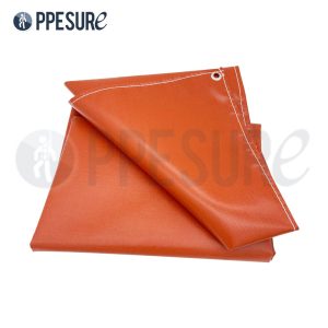 69.3 ผ้ากันไฟซิลิก้า สีแดง สีเทา ทนความร้อนสูง สำหรับงานอุตสาหกรรม