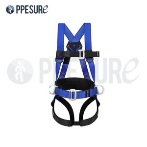 71.3 THOEDPRIX+ เข็มขัดนิรภัย พร้อมเชือกนิรภัย 2 ตะขอ (Lanyard เชือกขาว)