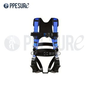 72.2 THOEDPRIX+ เข็มขัดนิรภัย พร้อมเชือกนิรภัย 2 ตะขอ (Lanyard เชือกแดง)