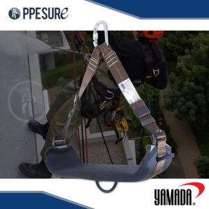 เช่า แผ่นรองนั่งทำงานที่สูง YAMADA รุ่น Y-PS-250 มาตรฐาน EN 358