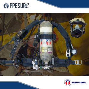 เช่า เครื่องช่วยหายใจ (SCBA) 6.8 ลิตร แบรนด์ SURVIV AIR, SPERIAN