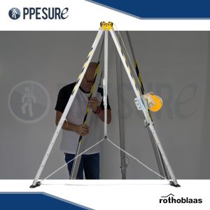 93.Tripod 3 ขา Rothoblaas TRI2115 ให้เช่า สำหรับงานกู้ภัยและงานที่อับอากาศ